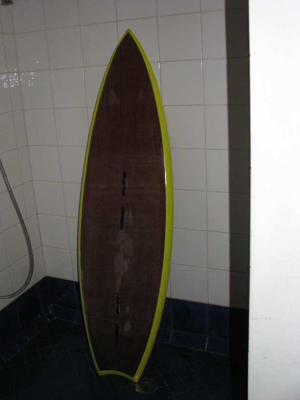 surfboard sanded